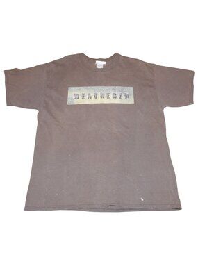 Vintage 2002 Creed Weathered Screamline T-Shirt Tour Rock Band Tee XL